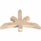 Ekena Millwork Davenport Smooth Timber Gable Bracket, Douglas Fir, 36"W x 24"H x 3 1/2"D x 3 1/2"F, 16/12 Pitch GBW036X24X0404DAV00SDF - alternate 4